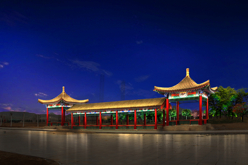 古建筑燈光15